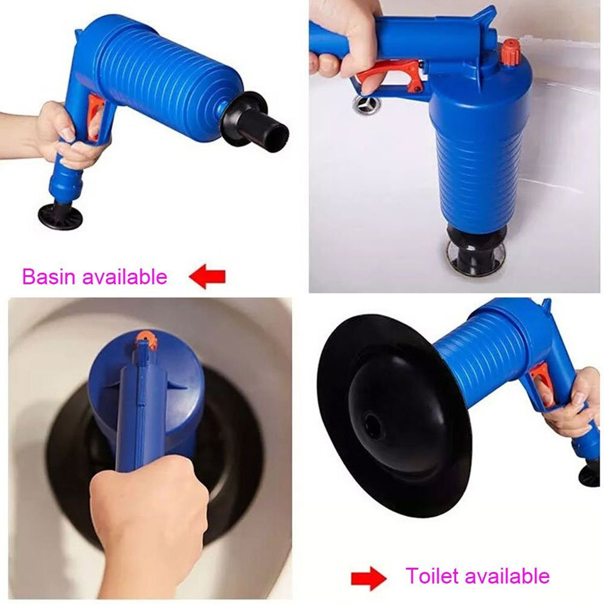 Toilet Drain Blaster Air Pump