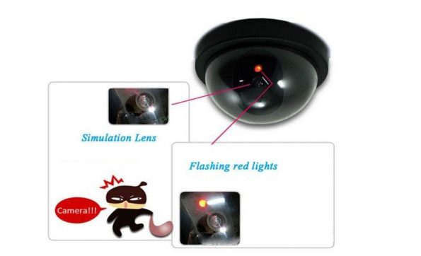 Dummy IP Camera (met werkend rood lichtje) - dennisdeal.com