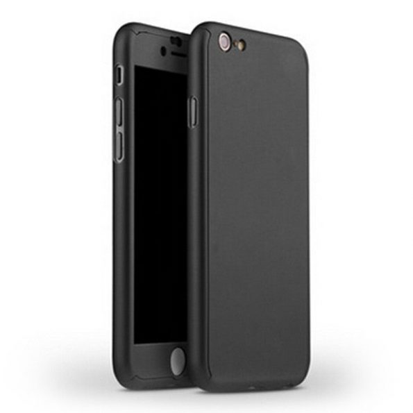 Cover voor iPhone 6 6S Plus 7 7 Plus + Tempered Glass (Diverse kleuren) - dennisdeal.com