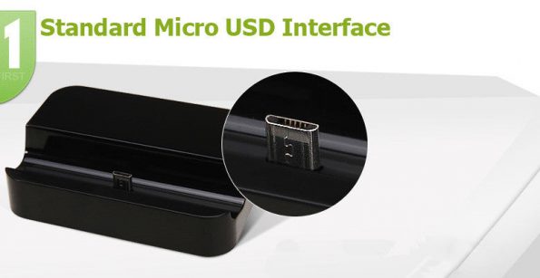 Micro USB Dock voor Samsung Galaxy S3/S4 Note 2