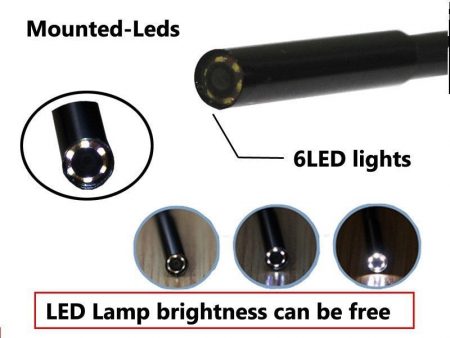 7 mm usb inspectie lens endoscoop (2 meter) - dennisdeal.com