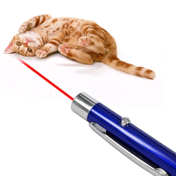Laserlampje (katten speelgoed) - dennisdeal.com