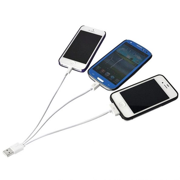 USB 3 in 1 oplaad kabel (IPhone en Android) - dennisdeal.com