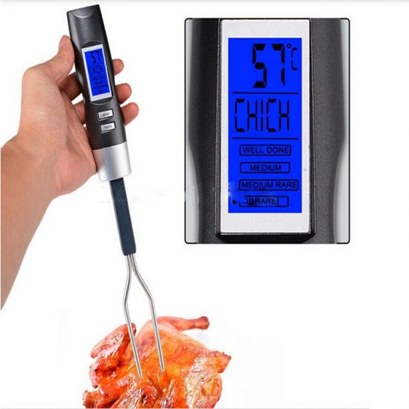 Digitale BBQ vleesthermometer - dennisdeal.com
