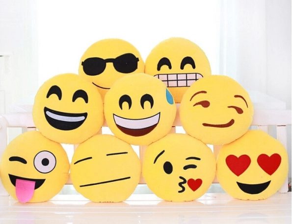 Emoji Smiley kussens - dennisdeal.com