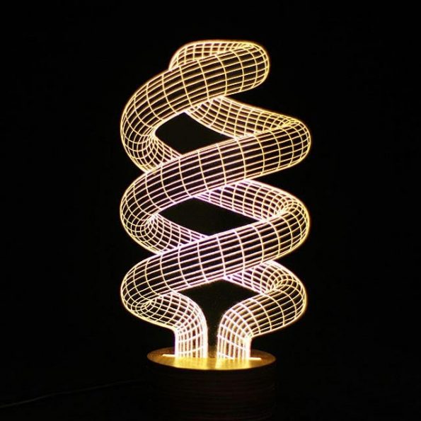 3D illusie lamp - dennisdeal.com