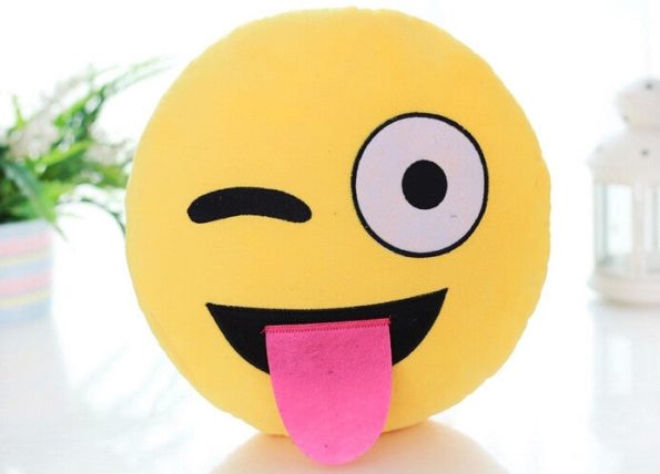 Emoji Smiley kussens - dennisdeal.com