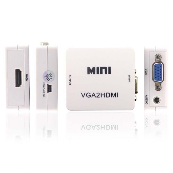 mini VGA naar HDMI adapter - dennisdeal.com