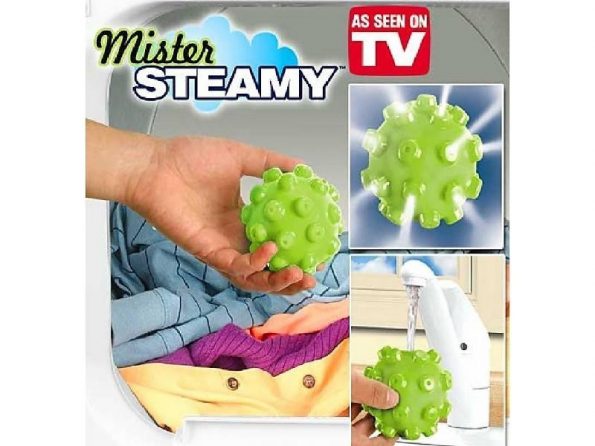 Mister steamy ballen (voorkomt kreukels in kleding) - dennisdeal.com
