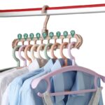 91d3Multi-Poort-Ondersteuning-Hangers-Voor-Kleding-Droogrek-Multifunctionele-Plastic-Kledingrek-Drogen-Hanger-Opslag-Hangers