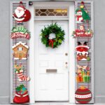lSuRVrolijk-Kerstfeest-Hangende-Deur-Banner-Santa-Claus-Sneeuwpop-Couplet-Kerstversiering-Voor-Thuis-Kerstmis-Geschenken-Navidad-Nieuwjaar