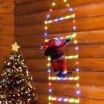 iFVDKerstversiering-Ladderverlichting-Binnen-Buiten-Raam-Tuin-Kerstboom-Opknoping-Met-Kerstman-Pop-Decor-String-Lamp