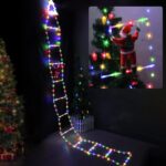 iFVDKerstversiering-Ladderverlichting-Binnen-Buiten-Raam-Tuin-Kerstboom-Opknoping-Met-Kerstman-Pop-Decor-String-Lamp