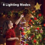 iFVDKerstversiering-Ladderverlichting-Binnen-Buiten-Raam-Tuin-Kerstboom-Opknoping-Met-Kerstman-Pop-Decor-String-Lamp