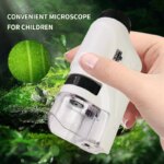 IRA2Mini-Pocket-Microscoop-Kit-60-To120x-Draagbare-Laboratoriummicroscoop-Met-Led-Licht-Voor-Kinderen-Wetenschap-Experiment-Gebruiksvoorwerpen