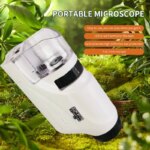 IRA2Mini-Pocket-Microscoop-Kit-60-To120x-Draagbare-Laboratoriummicroscoop-Met-Led-Licht-Voor-Kinderen-Wetenschap-Experiment-Gebruiksvoorwerpen